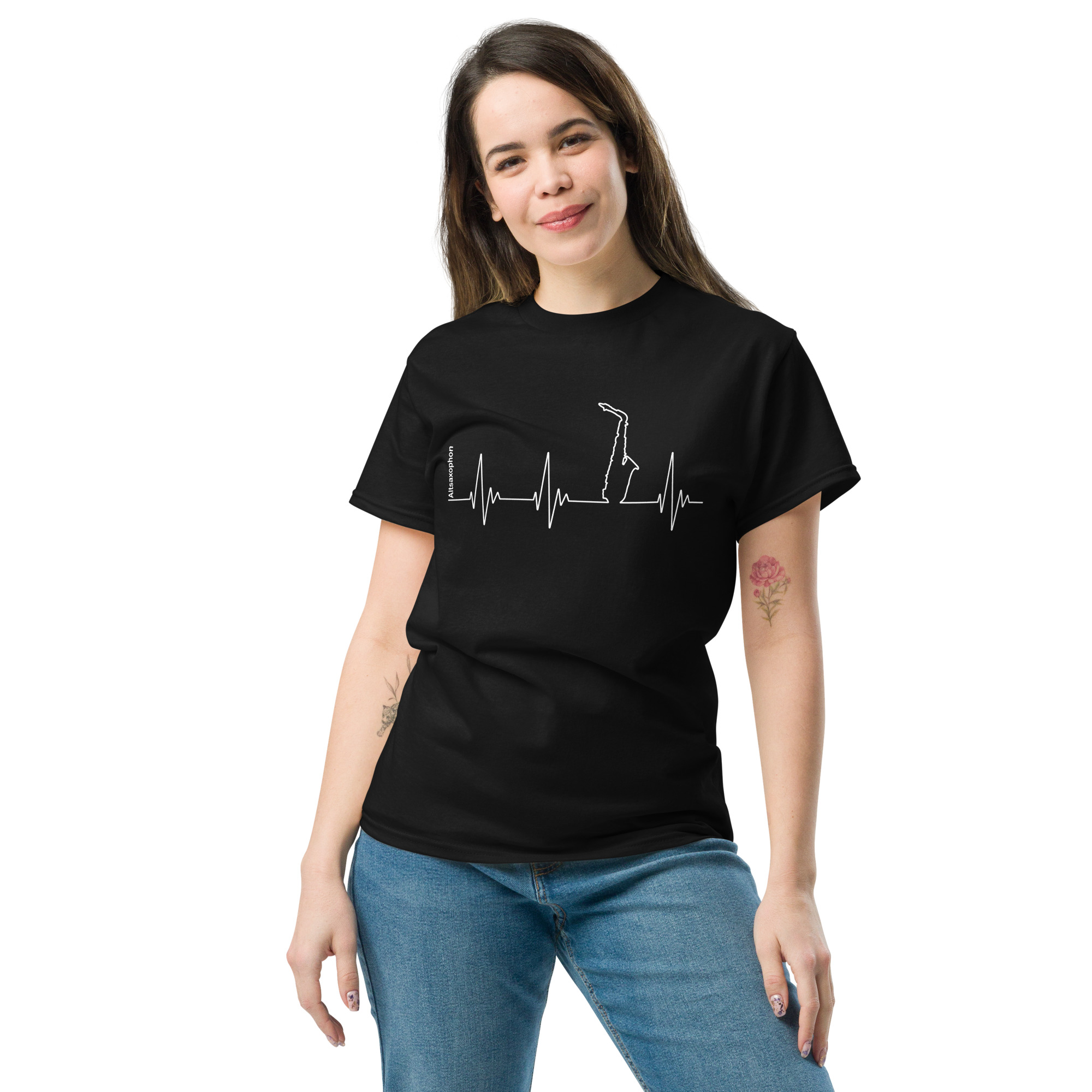 Heartbeat T-Shirt Altsaxophon