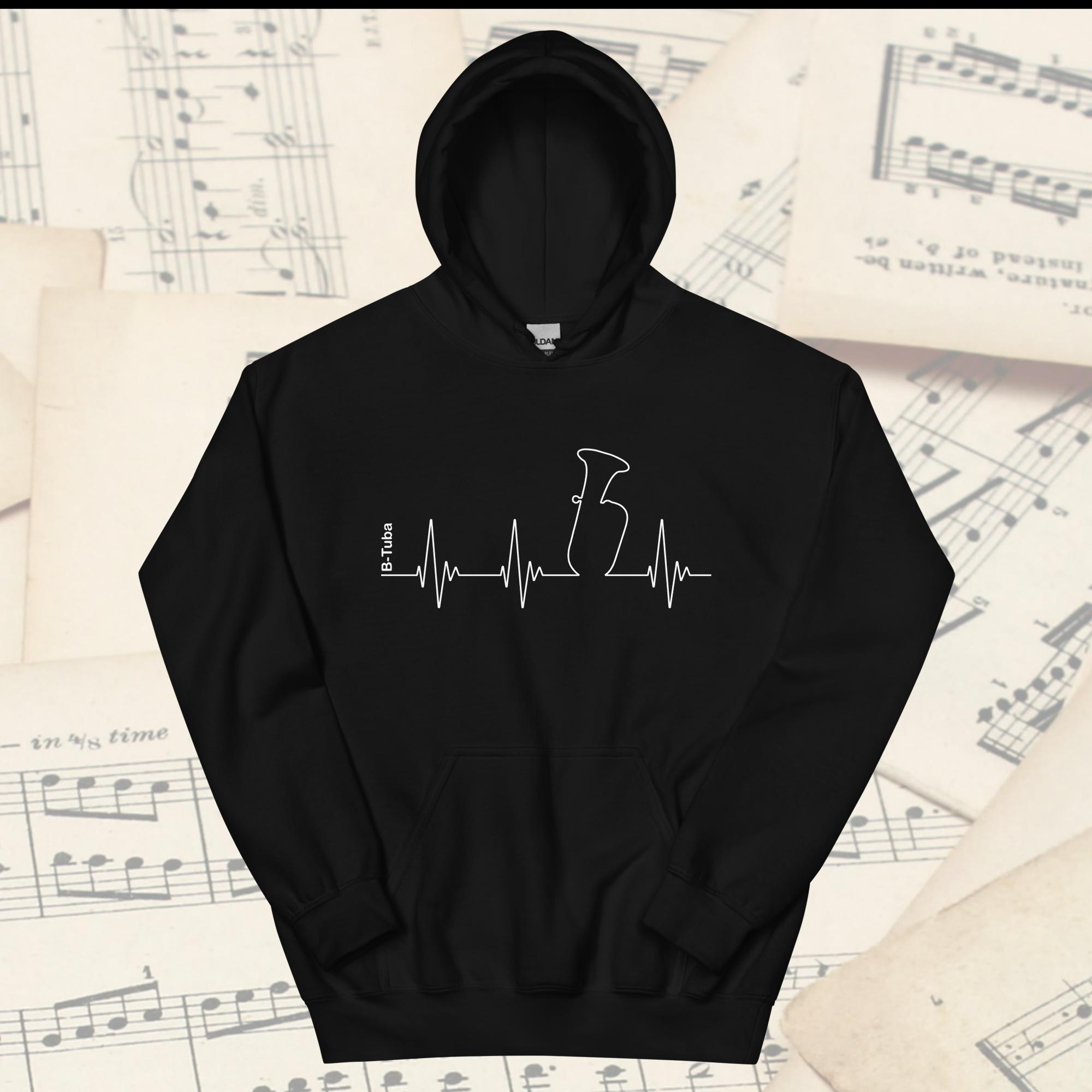 Unisex-Kapuzenpullover B-Tuba